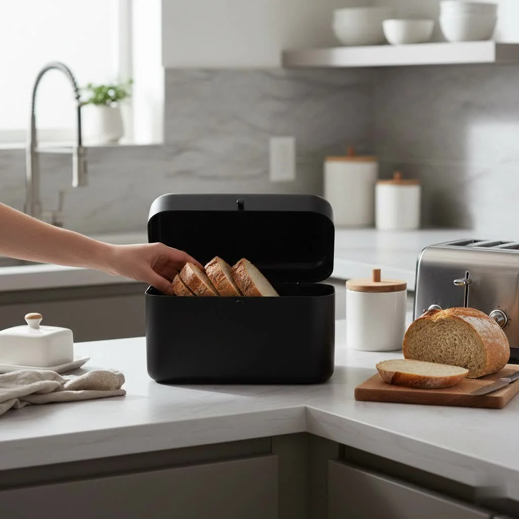 Choosing a bread box for homemade bread