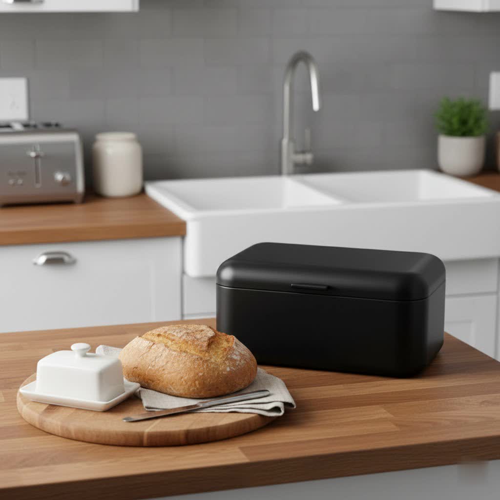Improve Your Kitchen with a Charming Rooster Bread Box