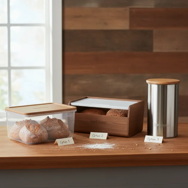 Buddeez Bread Box for Wood Kitchens: 3 Best Options
